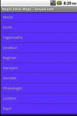Play Nepal Zonal Maps