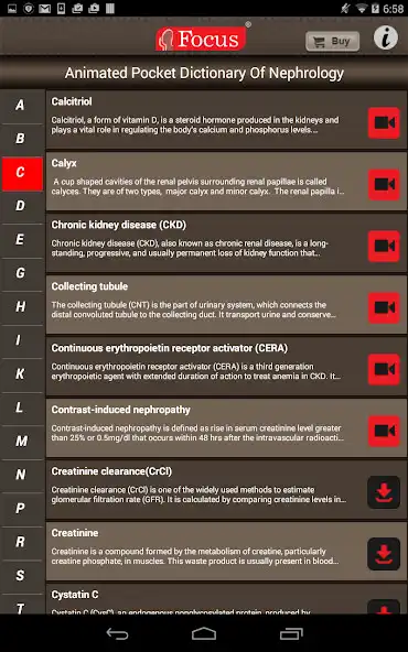 Play Nephrology - Medical Dict. as an online game Nephrology - Medical Dict. with UptoPlay