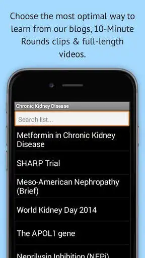 Play APK Nephrology On-Demand Plus  and enjoy Nephrology On-Demand Plus with UptoPlay appinventor.ai_tejas_p_desai.Version_1_0