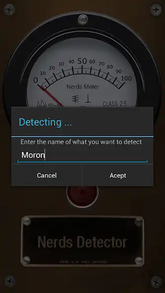 Play Nerdtector: a nerd detector as an online game Nerdtector: a nerd detector with UptoPlay