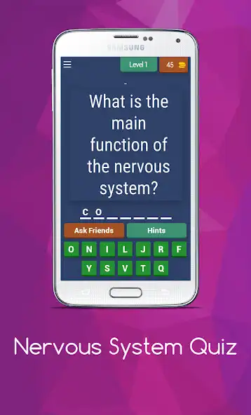 Play NERVOUS SYSTEM QUIZ  and enjoy NERVOUS SYSTEM QUIZ with UptoPlay