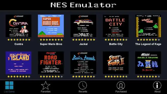 Play NES Emulator - FC NES 100 IN 1 - Arcade Games