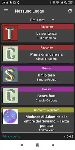 Play Nessuno Legge  and enjoy Nessuno Legge with UptoPlay