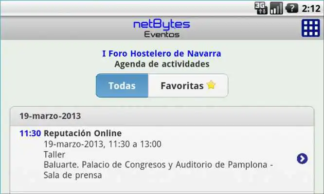 Play netBytes eventos