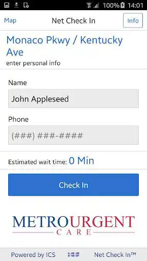 Play Net Check In Metro Urgent Care