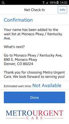 Play Net Check In Metro Urgent Care