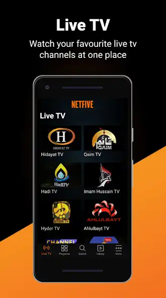Play NETFIVE TV as an online game NETFIVE TV with UptoPlay
