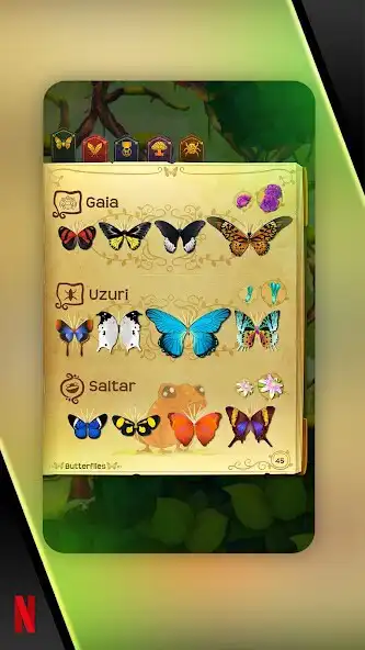 Play NETFLIX Flutter Butterflies as an online game NETFLIX Flutter Butterflies with UptoPlay