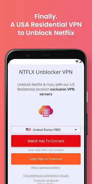 Play Netflix VPN - US Residential  and enjoy Netflix VPN - US Residential with UptoPlay