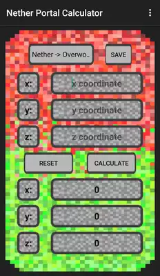 Play Nether Portal Calculator Play Nether Portal Calculator
