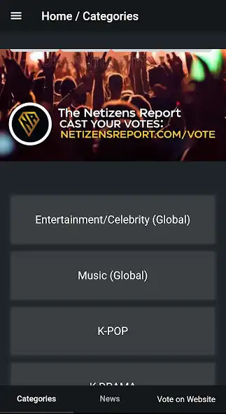 Play NETIZENS CHOICE: Voting App as an online game NETIZENS CHOICE: Voting App with UptoPlay