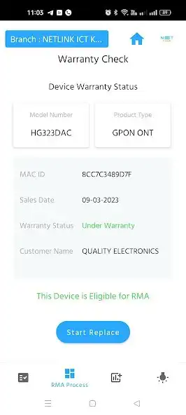 Play Netlink RMA App as an online game Netlink RMA App with UptoPlay
