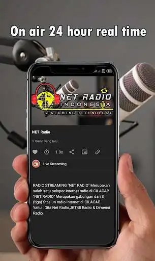 Play NET Radio Indonesia as an online game NET Radio Indonesia with UptoPlay