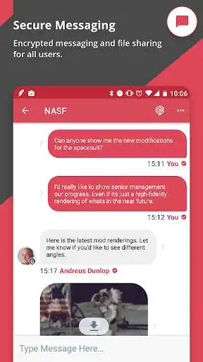 Play NetSfere Secure Messaging  and enjoy NetSfere Secure Messaging with UptoPlay