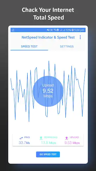 Play Net Speed Indicator  Speed Test as an online game Net Speed Indicator  Speed Test with UptoPlay