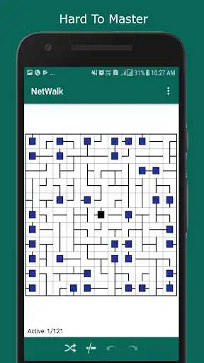 Play NetWalk - Puzzle Game as an online game NetWalk - Puzzle Game with UptoPlay