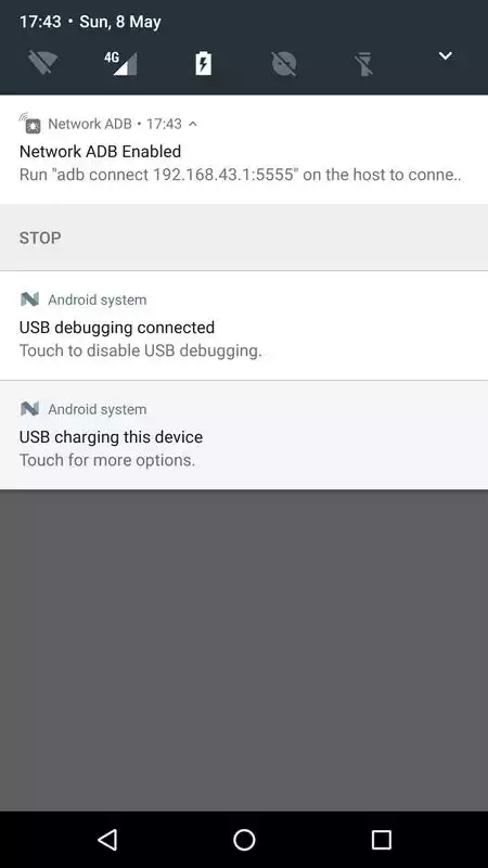 Play Network ADB