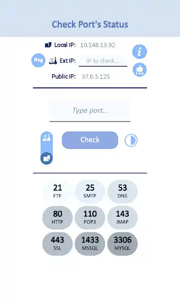 Play Network Port Check  and enjoy Network Port Check with UptoPlay