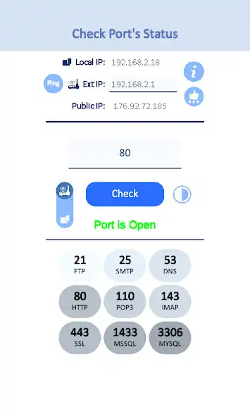 Play Network Port Check as an online game Network Port Check with UptoPlay