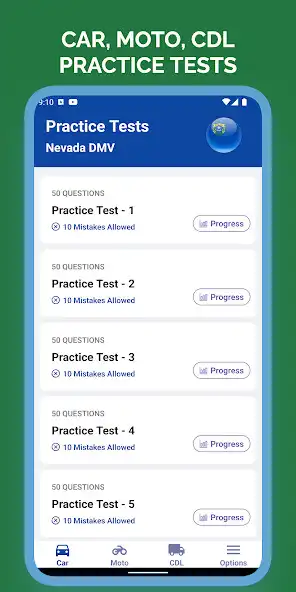 Play Nevada NV DMV Permit Test  and enjoy Nevada NV DMV Permit Test with UptoPlay