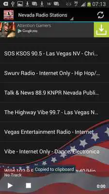 Play Nevada Radio Stations USA