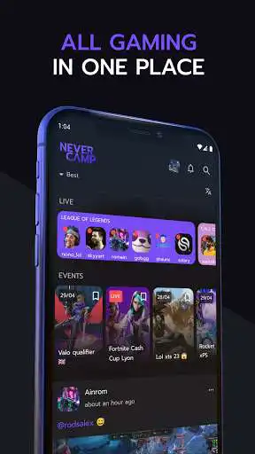 Play Nevercamp - gaming & esports  and enjoy Nevercamp - gaming & esports with UptoPlay