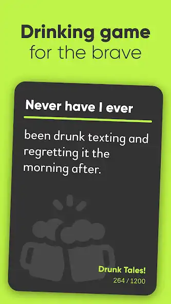 Play Never Have I Ever - Drinking game 18+ as an online game Never Have I Ever - Drinking game 18+ with UptoPlay