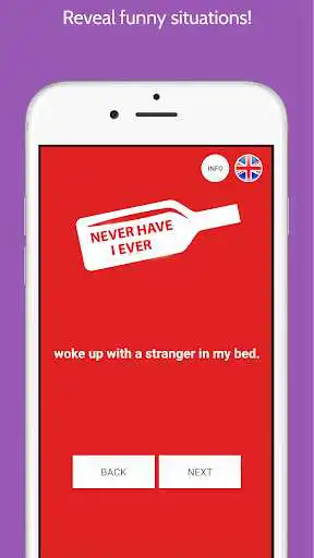 Play Never Have I Ever - The drinking game as an online game Never Have I Ever - The drinking game with UptoPlay