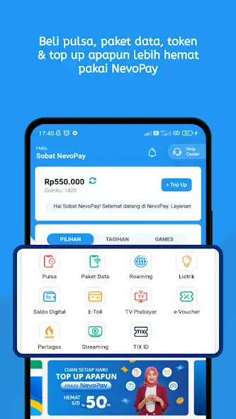 Play NevoPay as an online game NevoPay with UptoPlay