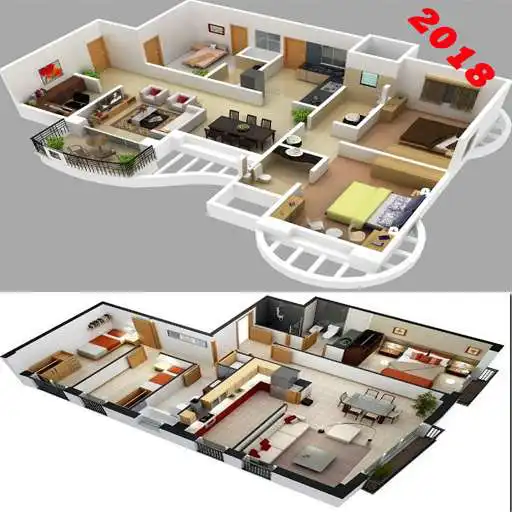 Free play online New 3D Design House 2018 APK