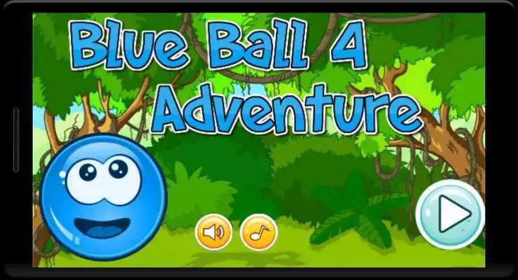 Play New Adventure of Blue Ball 4