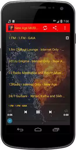 Play New Age Music Radio  and enjoy New Age Music Radio with UptoPlay