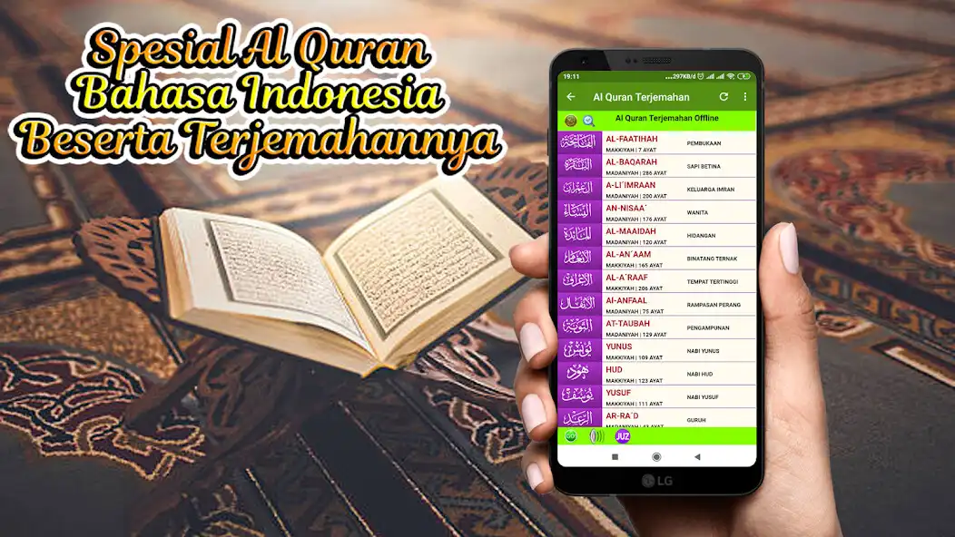 Play New Al Quran Bahasa Indonesia Dan Terjemahannya as an online game New Al Quran Bahasa Indonesia Dan Terjemahannya with UptoPlay
