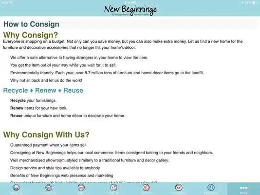 Play New Beginnings Consignment