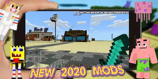 Play New Bikini Bottom Mod For MCPE 2020 (Maps & Skins) as an online game New Bikini Bottom Mod For MCPE 2020 (Maps & Skins) with UptoPlay