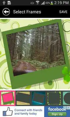 Play New Blur Square Photo Frames