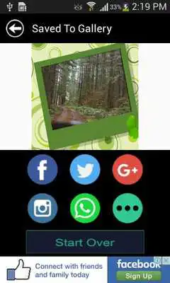 Play New Blur Square Photo Frames