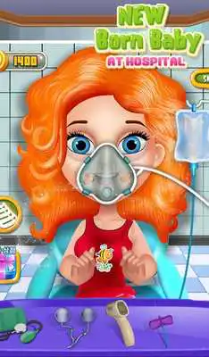 Play New Born Baby At Hospital