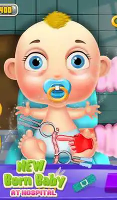 Play New Born Baby At Hospital
