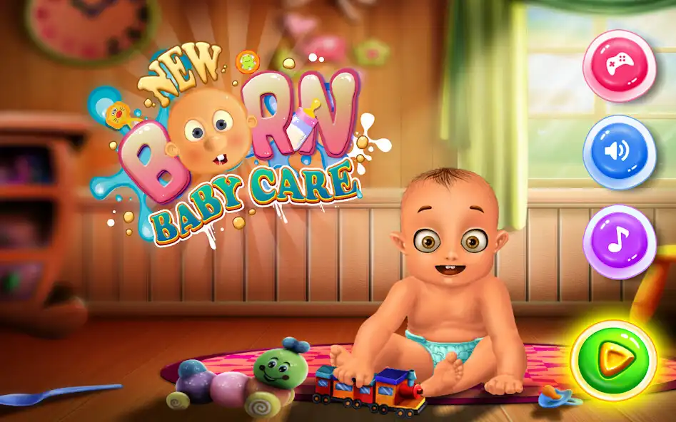 Play Newborn Baby Care - Babysitter Game for Girls  and enjoy Newborn Baby Care - Babysitter Game for Girls with UptoPlay