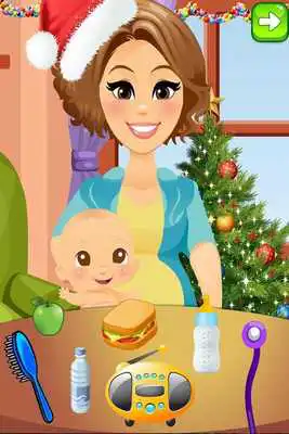 Play Newborn Baby  Mommy Christmas