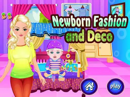 Play Newborn fashion baby games
