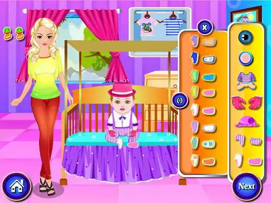 Play Newborn fashion baby games