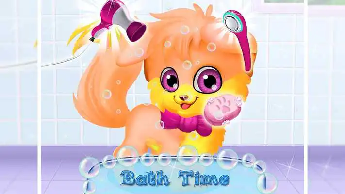 Play Newborn Kitty Daycare - Fluffy Pet Grooming Salon