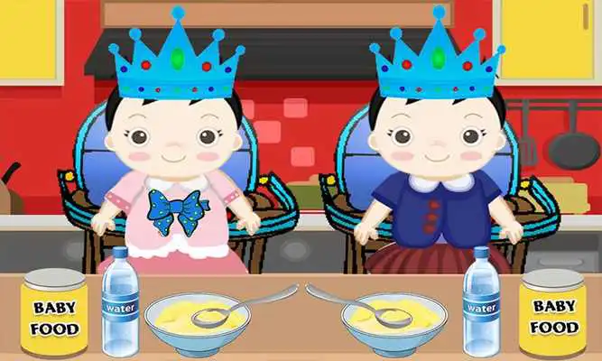 Play Newborn Twins baby girl care