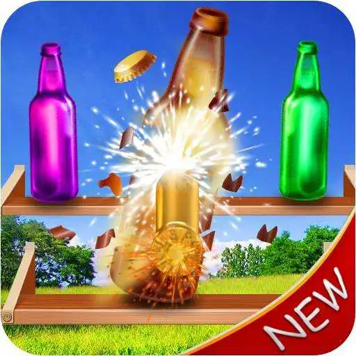 Run free android online New Bottle Shooting :3D Simulator Game 2019 APK