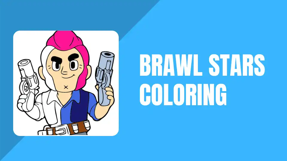 Play New Brawl Stars Coloring Pages  and enjoy New Brawl Stars Coloring Pages with UptoPlay