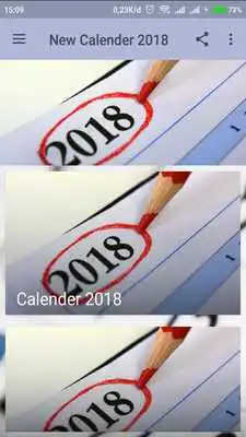 Play New Calender 2018