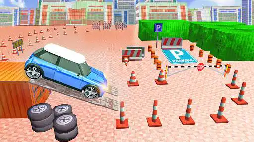 Play New Car Parking Game 3D as an online game New Car Parking Game 3D with UptoPlay