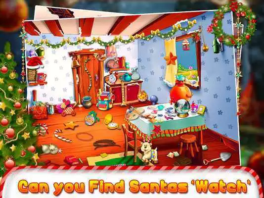Play New Christmas Town Hidden Objects